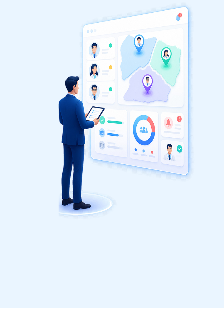 Pharma Manager Command Center UI